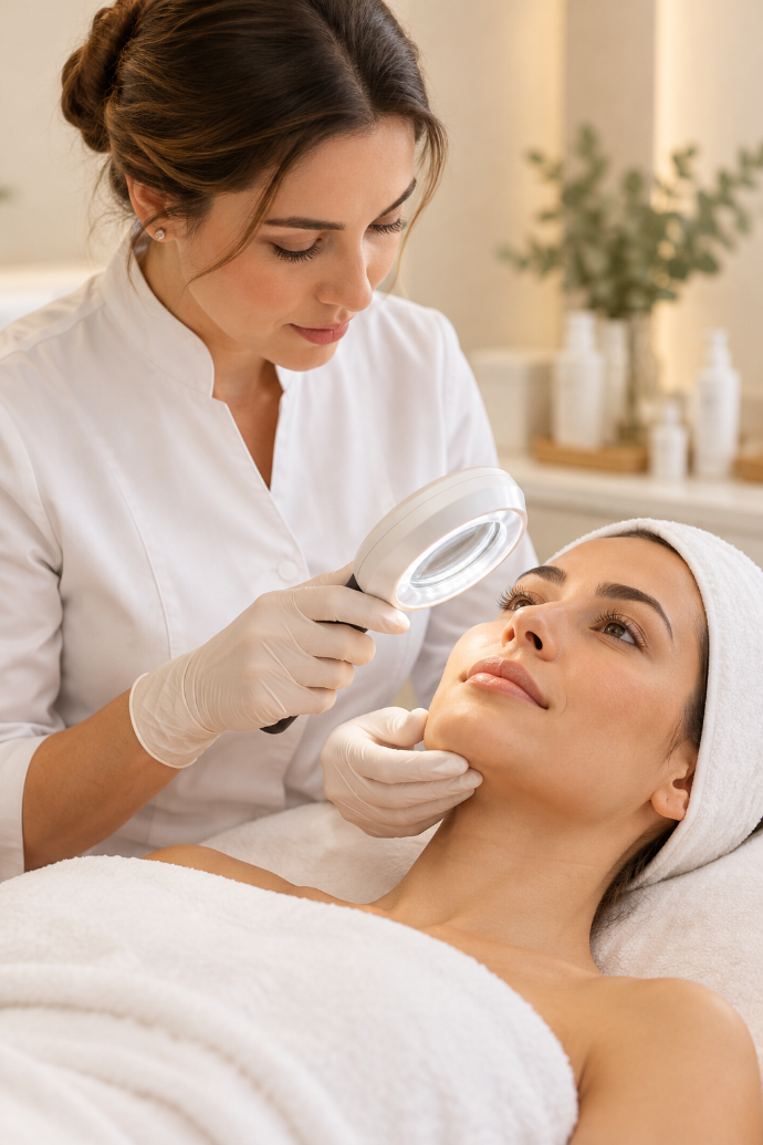 Estética facial e cuidados específicos